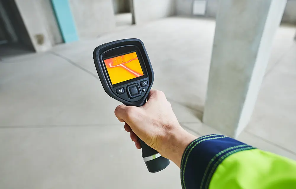 Détection de canalisation par caméra